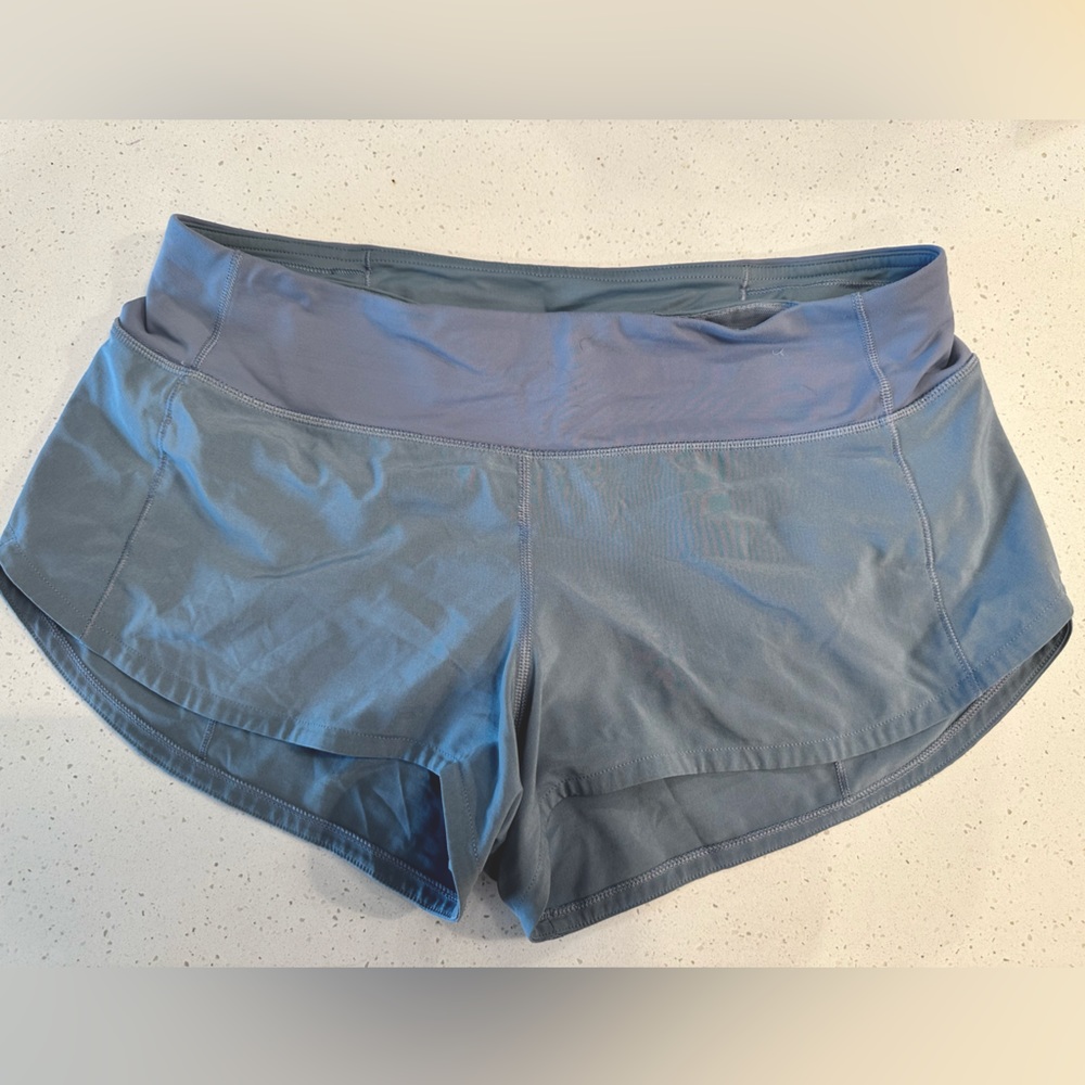 Lululemon Speed up shorts in Chambray